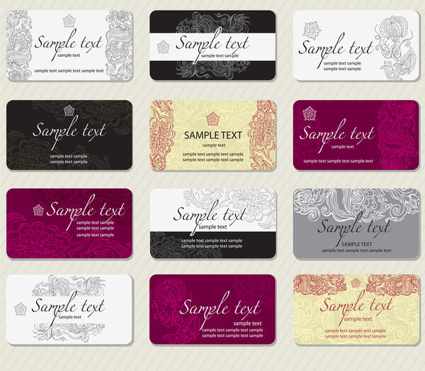 Business cards templates