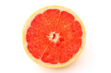 Half grapefruit clipart