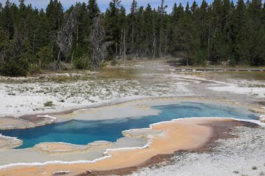 yellowstone yılında Blue lagoon