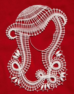 Make bobbin lace clipart