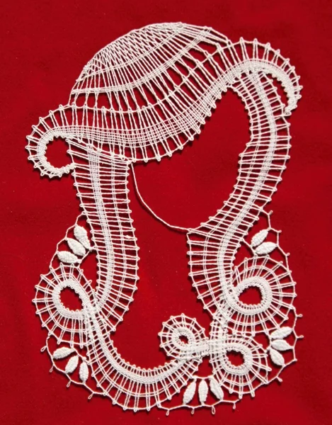 Make bobbin lace — Stock Photo, Image