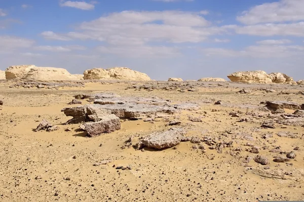 Białej pustyni i manganu — Zdjęcie stockowe