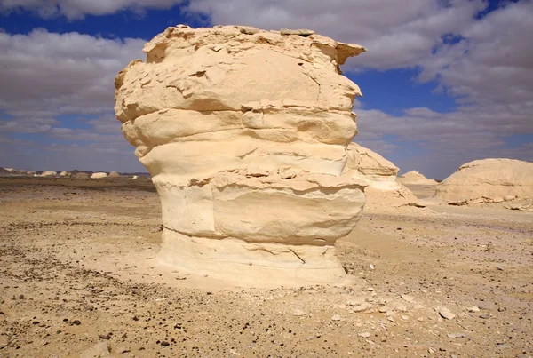 Witte woestijn standbeeld — Stockfoto