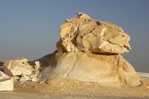 백색 사막 동상 — 스톡 사진