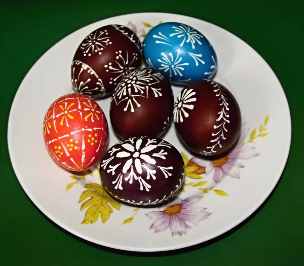 stock image Easter eggs