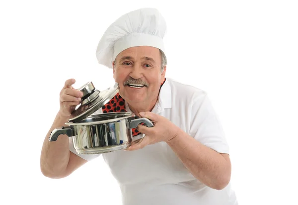 Komik aşçı — Stok fotoğraf