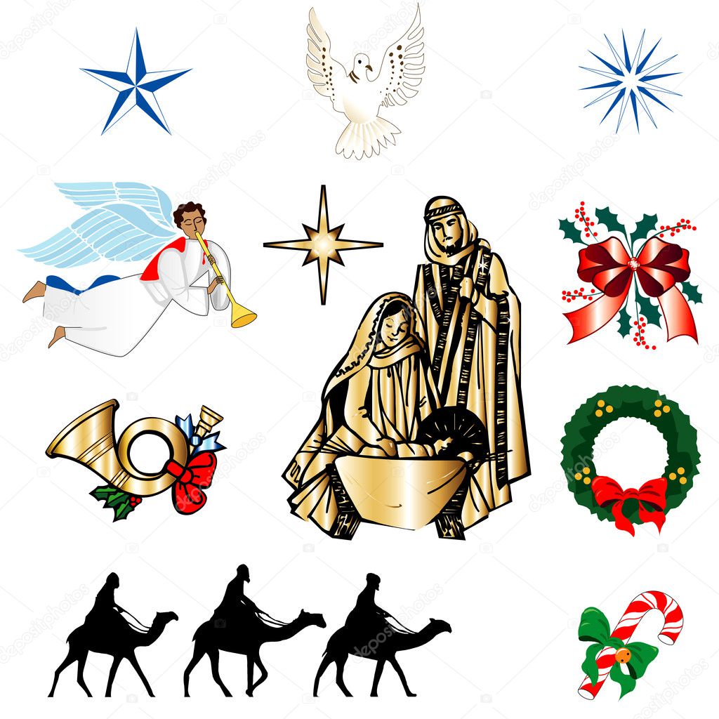 Christian Christmas Icons