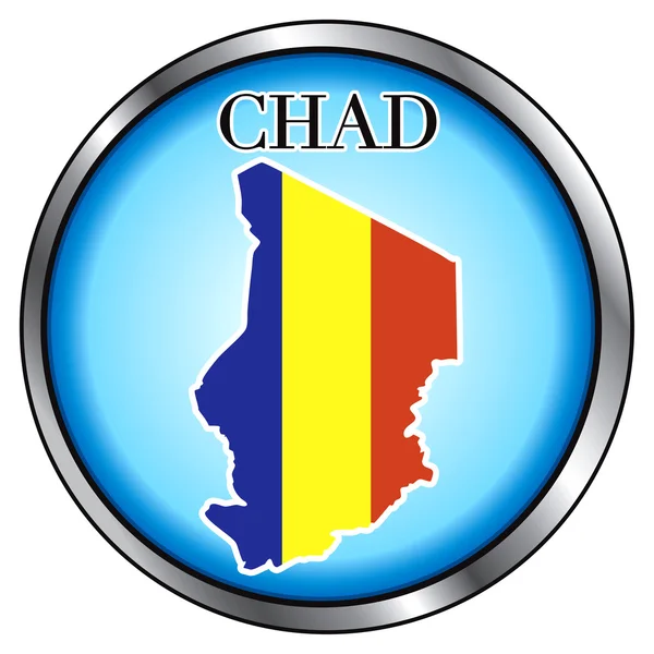 Chad — Stockový vektor