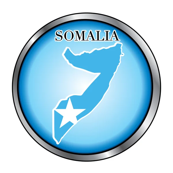 Σομαλία στρογγυλό κουμπί — Διανυσματικό Αρχείο