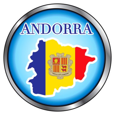 Andorra yuvarlak düğmesi