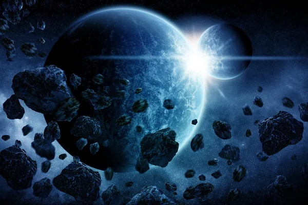Planeten jorden apocalypse — Stockfoto