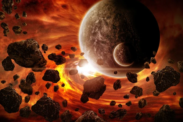 Planet Erde Apokalypse — Stockfoto