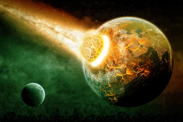 Planet earth Apocalypse — Stockfoto