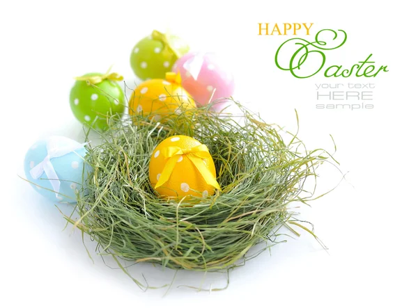 Ovos de Páscoa coloridos — Fotografia de Stock