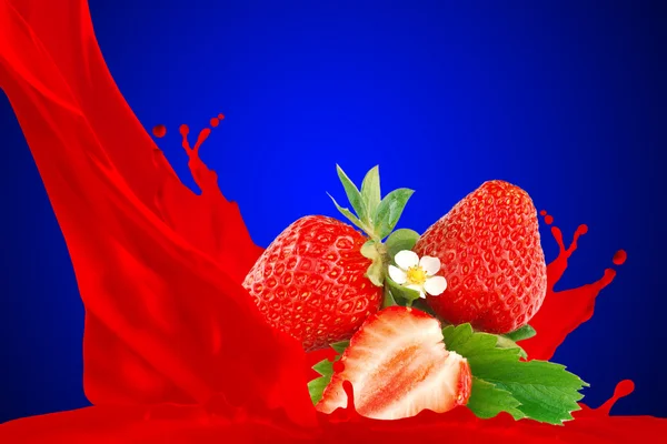 Jus de fraise — Photo