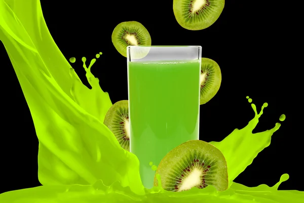 Kiwi juice — Stockfoto
