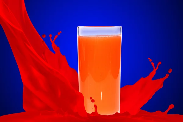 Красный сок — стоковое фото