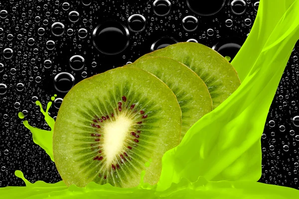 Suco de Kiwi — Fotografia de Stock