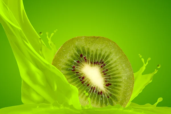 Kiwi šťáva — Stock fotografie