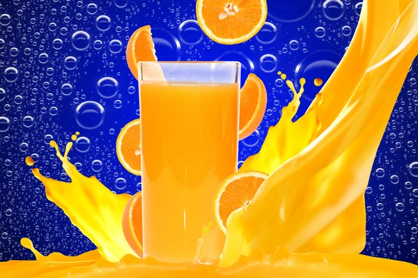 Succo d'arancia — Foto Stock