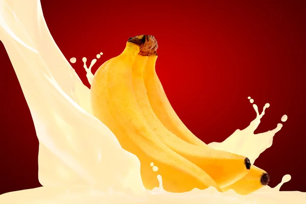 Sok bananowy — Zdjęcie stockowe