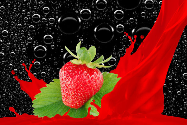 Strawberry juice