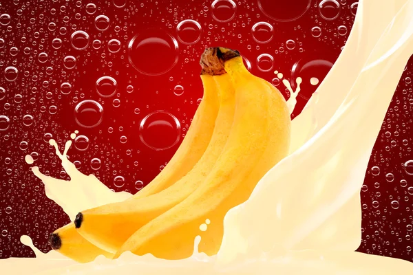 バナナ ジュース — ストック写真