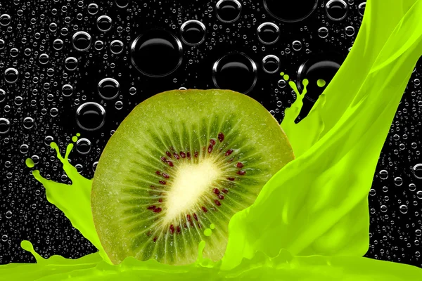 Suco de Kiwi — Fotografia de Stock