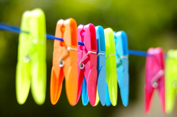 stock image Multicolored clothes pin