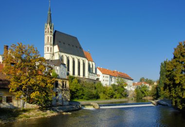 Cesky Krumlov view clipart