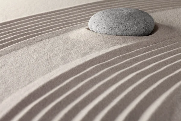 Zen meditation garden — Stockfoto