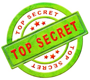 Top secret icon clipart