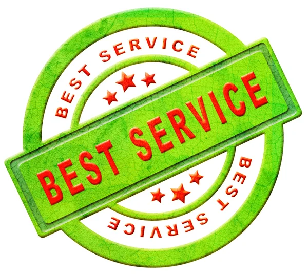 Beste Service-Ikone — Stockfoto