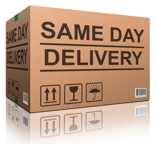 stock image Same day delivery