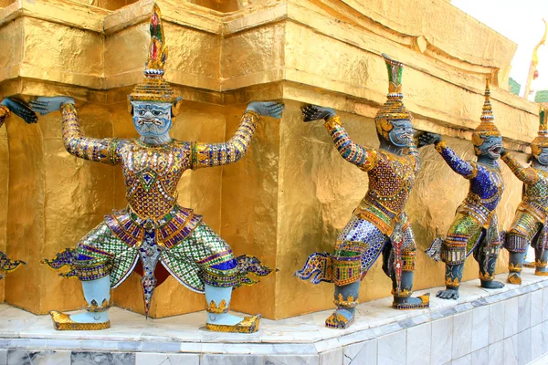 The elements of Grand Palace in Bangkok Thailand — Stock Photo, Image