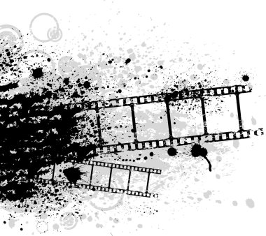 Grunge film clipart