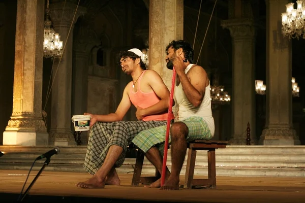 Biryani aur haleem grać - indyjski teatr — Zdjęcie stockowe