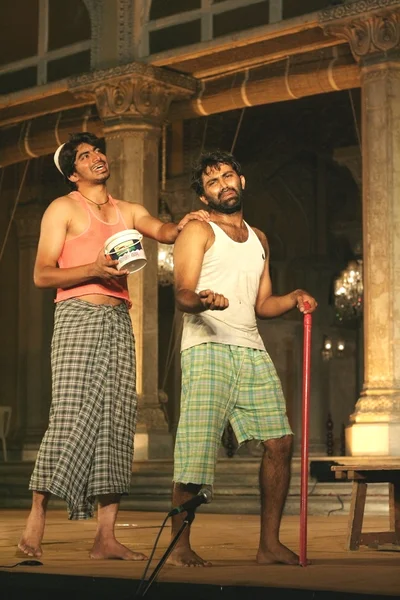 Biryani aur haleem hrát - indické divadlo — Stock fotografie