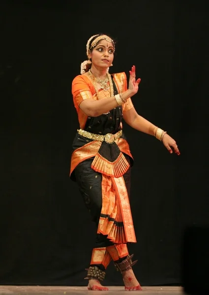 Bharatanatyam dans — Stockfoto