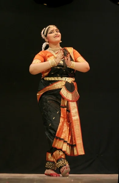 Taniec Bharatanatyam — Zdjęcie stockowe