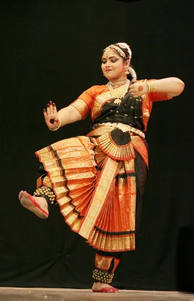 Tanec bharatanatyam — Stock fotografie