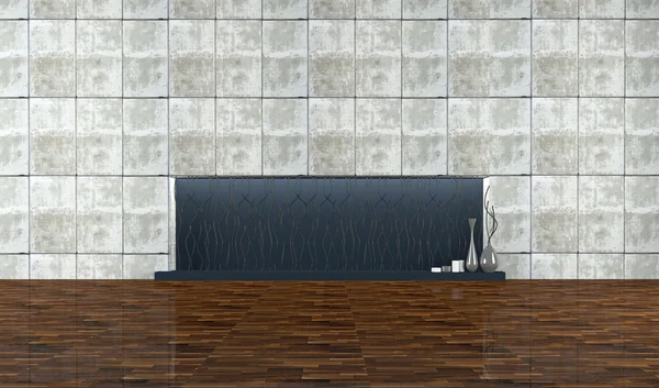 Design scène van ultra moderne lounge kamer. — Stockfoto
