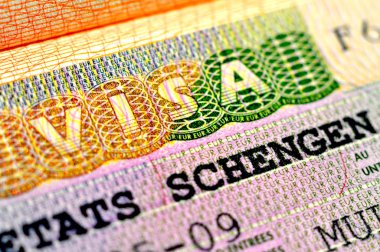 Visa schengen clipart