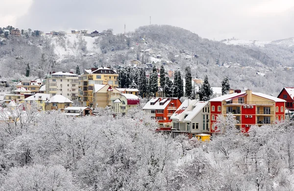 Winterlandschaft von Sotschi — Stockfoto