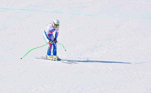 Esquiador Johan Clarey (Francia ) — Foto de Stock