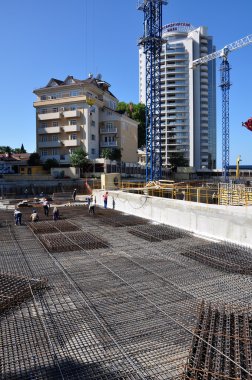 sochi şehir merkezinde Uluslararası Olimpiyat üniversite inşaatı