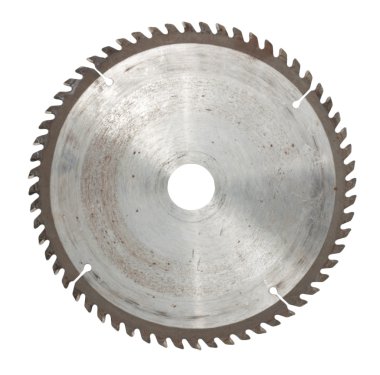 Circular saw isolated over a white background clipart