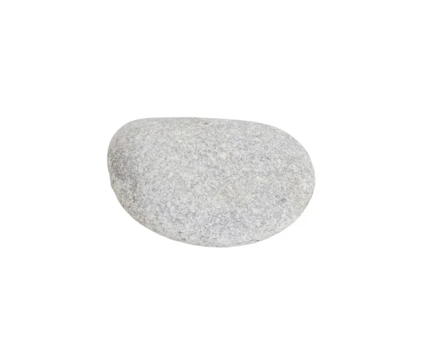 Kő egy fehér háttér — Stock Fotó