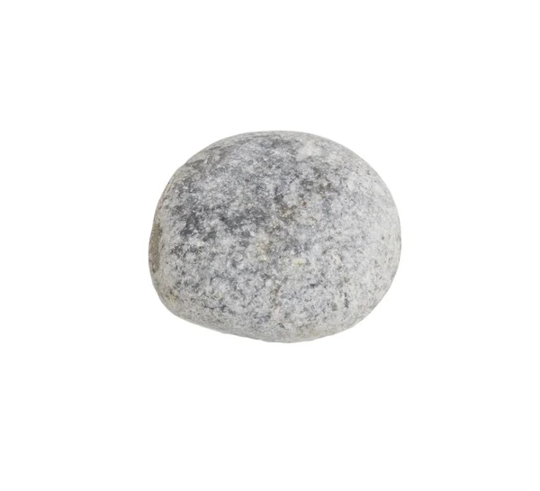 Камень на белом фоне — стоковое фото