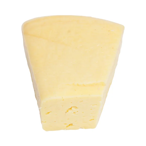 Сыр на белом фоне — стоковое фото